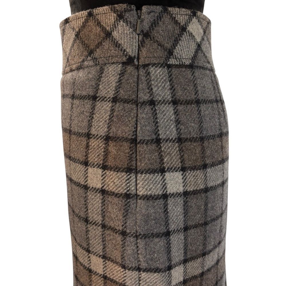 Vintage L.L.Bean Gray Plaid Skirt in Ladies Size 6R - Picture 7 of 7